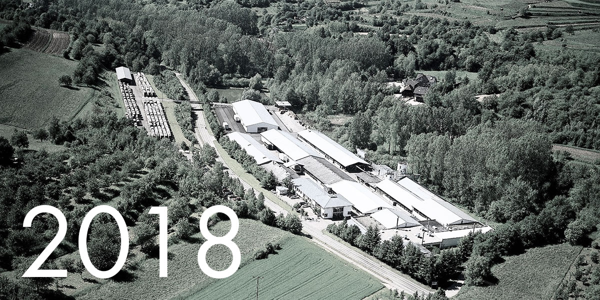 Aerial view of the company Hiller in Kippenheim