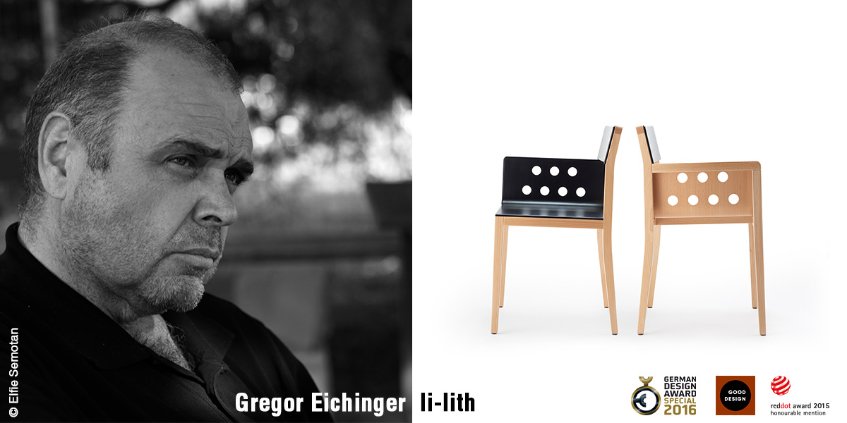 Architekt Gregor Eichinger | li-lith Vierfußstuhl